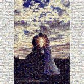 Wedding Day weddings marriage married people portraits distant distant sunset couples love man woman bride groom husband wife silhouettes borders