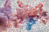 abstract art color bursts smoke organic shapes gradients 