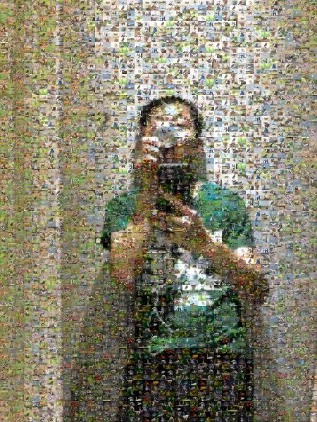 Mirror Selfie photo mosaic