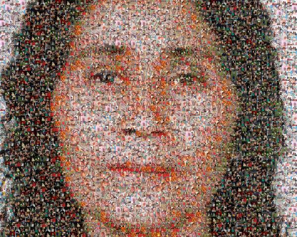 Close Up photo mosaic