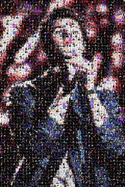 Shawn Mendes photo mosaic