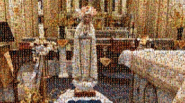 Bishop photo mosaic