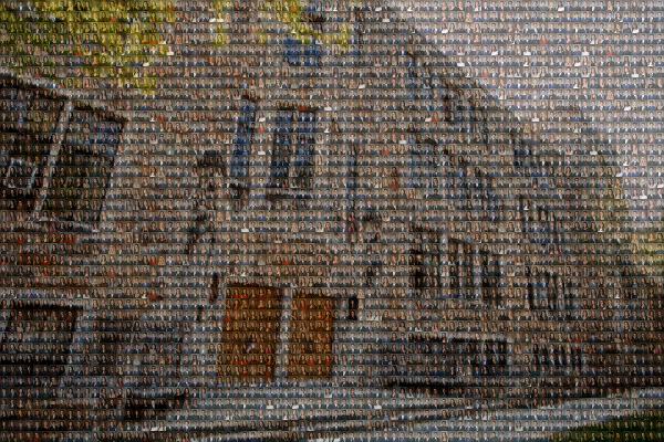 Building photo mosaic