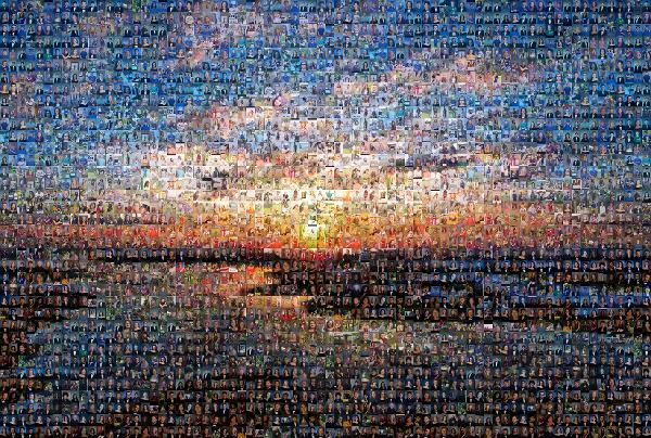 Acadia National Park photo mosaic