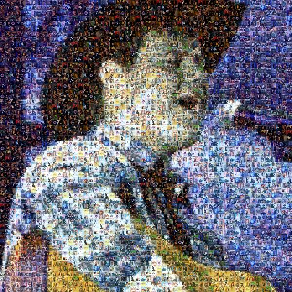 Concert photo mosaic