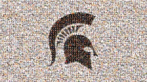 Michigan State University photo mosaic
