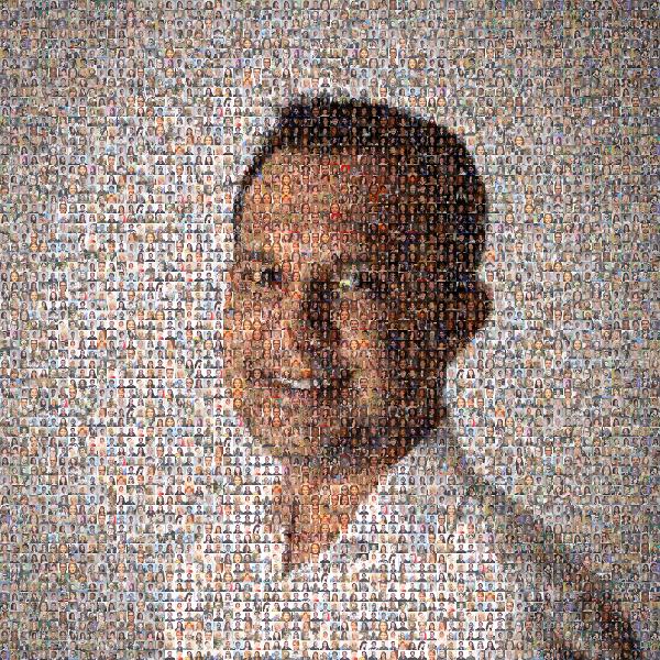 LinkedIn photo mosaic