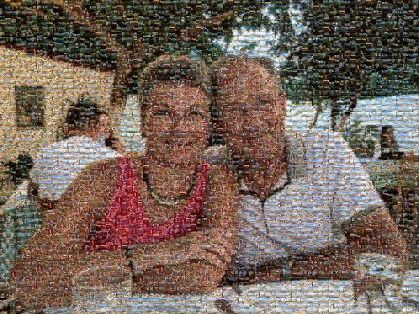 Restaurant photo mosaic