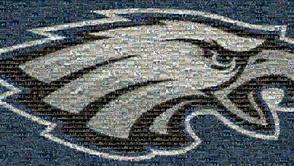 Philadelphia Eagles photo mosaic