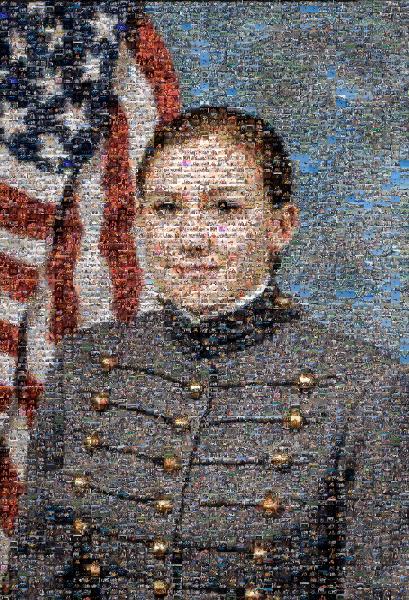 United States Military Academy photo mosaic