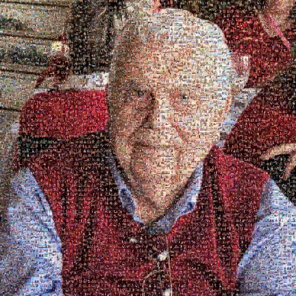 Grandparent photo mosaic
