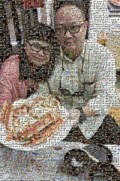 Breakfast photo mosaic