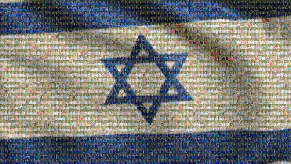Israel photo mosaic