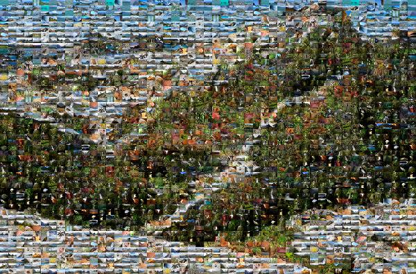 Geology photo mosaic