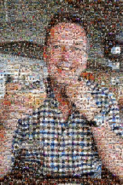 Beer photo mosaic