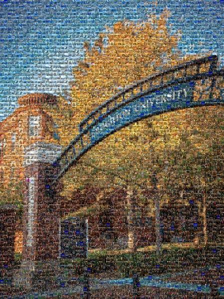 Creighton University photo mosaic