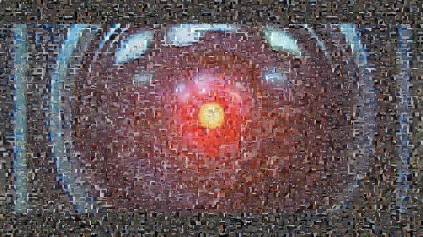 HAL 9000 photo mosaic