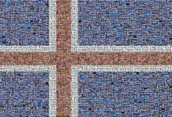 Iceland photo mosaic