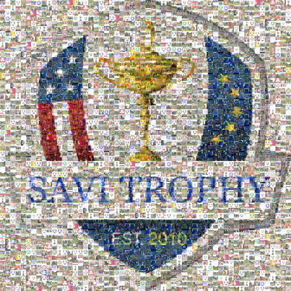 2018 Ryder Cup photo mosaic
