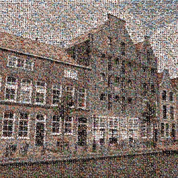 Oude Rijn photo mosaic
