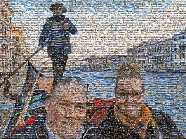 Gondola photo mosaic