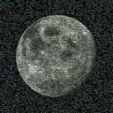 Moon Apollo 17 Apollo 11 Full moon Earth Solar eclipse Apollo program New moon Man Celestial event Astronomical object Atmospheric phenomenon Light Sphere Black-and-white Monochrome Atmosphere