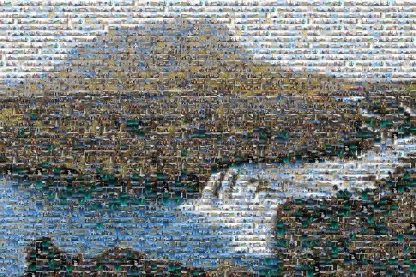 Þjófafoss photo mosaic