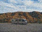 Vehicle Luxury vehicle Car Motor vehicle Transport Mode of transport Sky Road trip Automotive exterior Tree Van