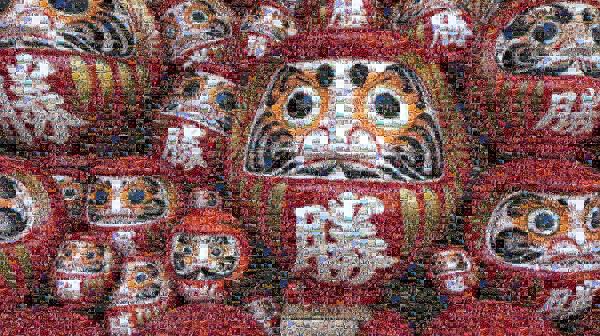Katsuō-ji photo mosaic