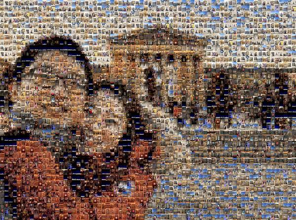 Philadelphia Museum of Art photo mosaic
