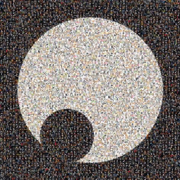 Android application package photo mosaic