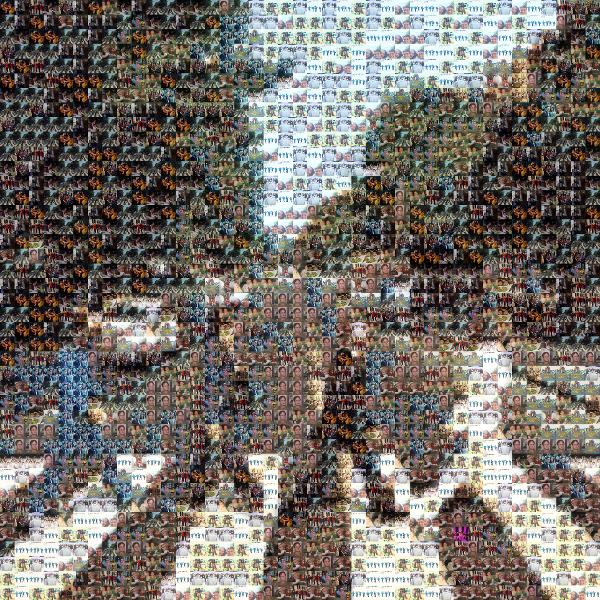 Royal Albert Dock Liverpool photo mosaic