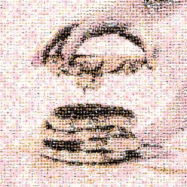 Pancake photo mosaic