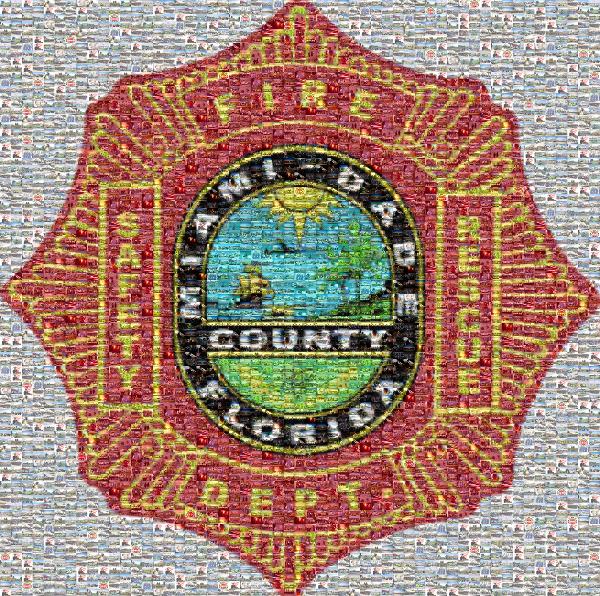 Miami-Dade Fire Rescue Department photo mosaic