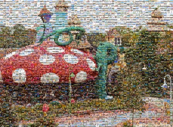 Give Kids The World Village photo mosaic