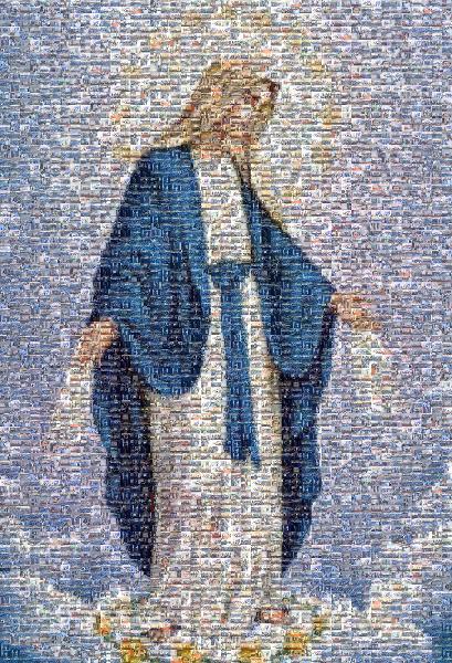 Veneration of Mary in the Catholic Church photo mosaic