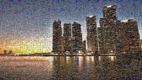 The Bay 101 photo mosaic