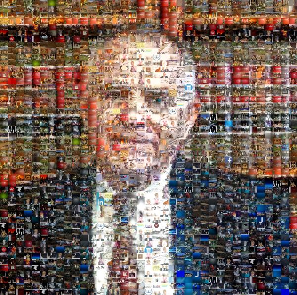 Lawyer photo mosaic
