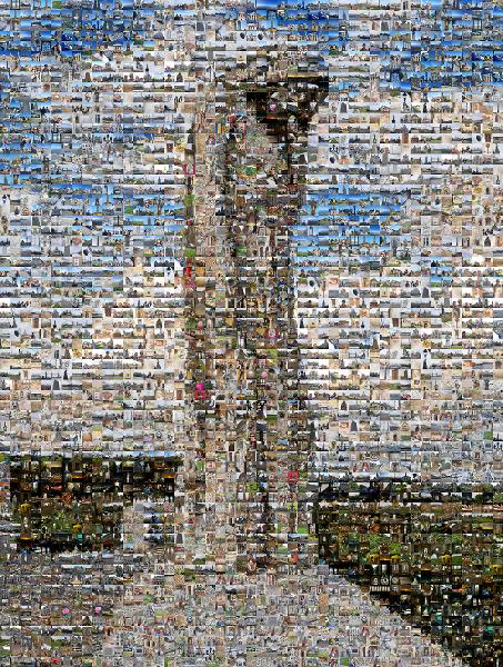 Canadian National Vimy Memorial photo mosaic