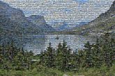 Glacier National Park Mountainous landforms Mountain Body of water Highland Nature Wilderness Natural landscape Lake Mountain range Tarn