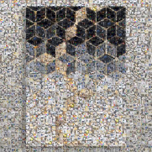 Pattern photo mosaic