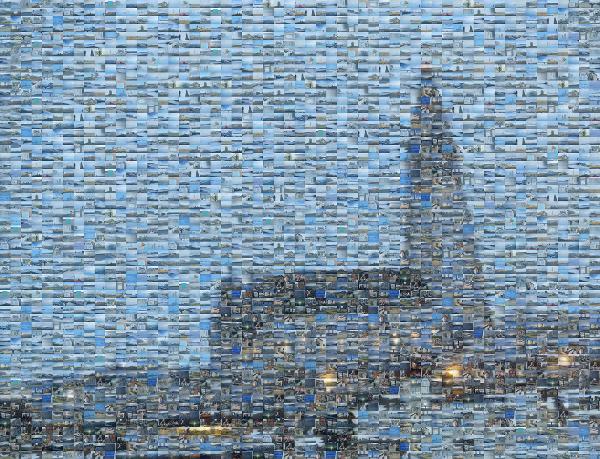 Hallgrimskirkja photo mosaic