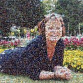 Floral design Garden Flower Grass Botany Spring Plant Smile Happy Floristry Botanical garden