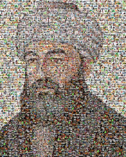 Maimonides photo mosaic
