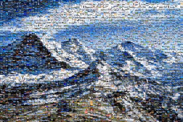 Kleine Scheidegg photo mosaic