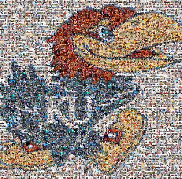 University of Kansas photo mosaic