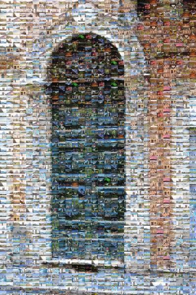 Facade photo mosaic