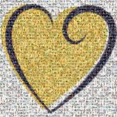Product design Clip art Heart Yellow Symbol Line Love Graphics Smile Emoticon