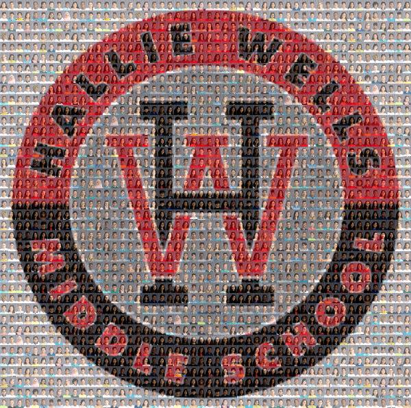 Hallie Wells Middle School photo mosaic