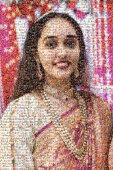 Jewellery Jewellery Hair M Pink Sari Makeover Magenta Ceremony Wedding reception Event Fashion accessory Trunk